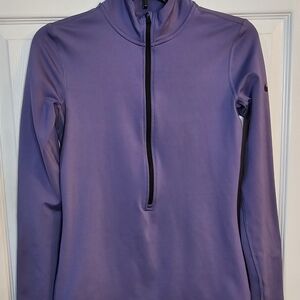 Purple Quarter-Zip Pullover